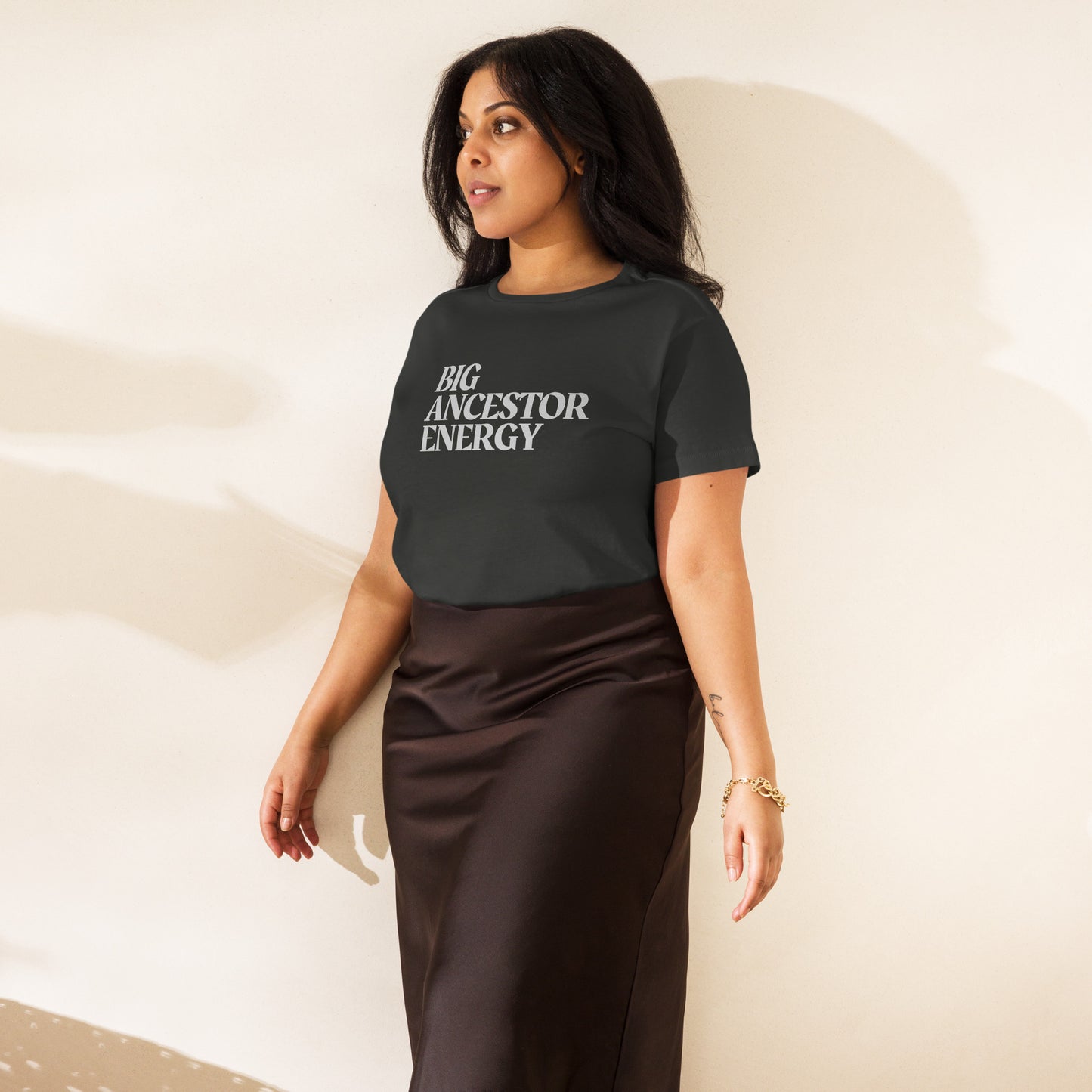 Big Ancestor Energy, Women’s high-waisted t-shirt